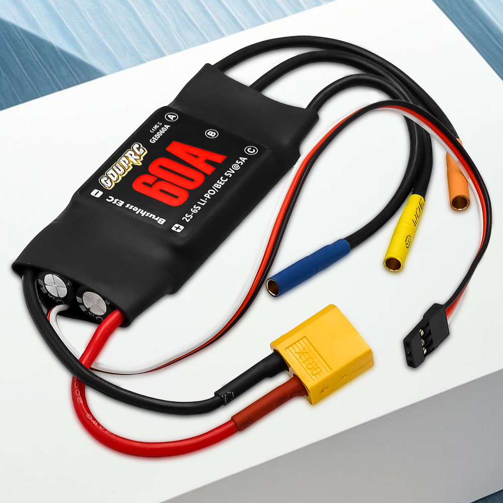 Drone Helicopter Rc - 60A Electronic Speed Controller with 5V/7A