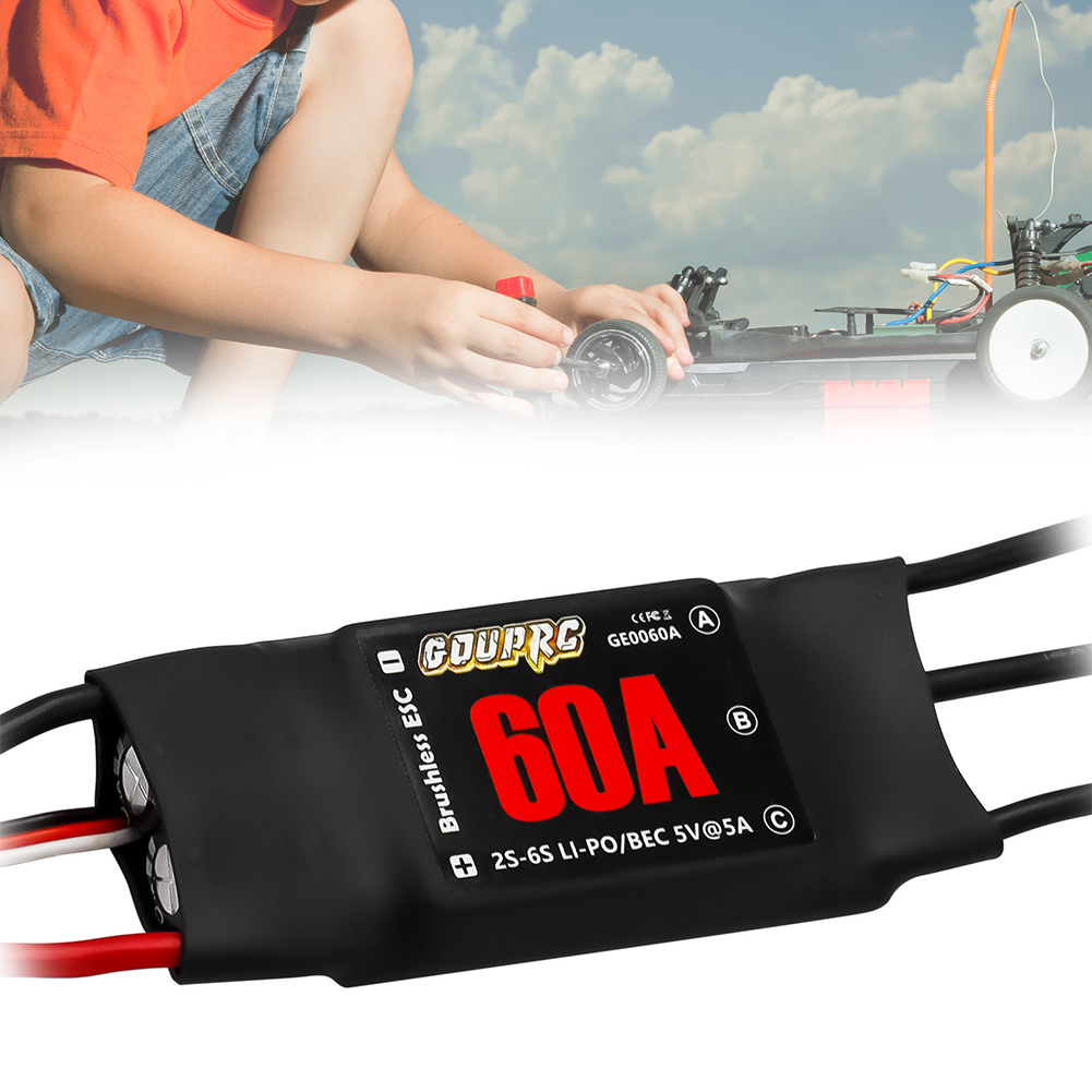 Drone Helicopter Rc - 60A Brushless ESC 2-6S Electric Speed