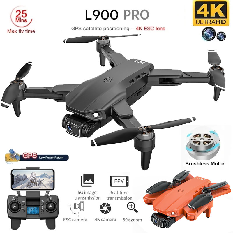 Drone Rc App - L900 Pro GPS Drone 4K Professional