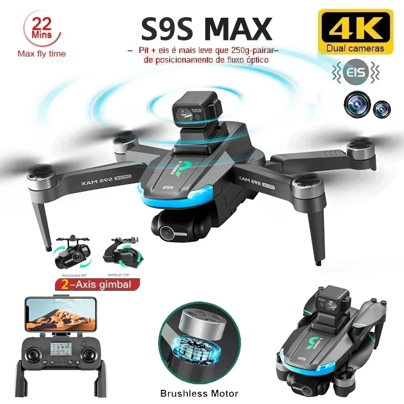 Drone Z - NEW S9S MAX MINI Drone 4K