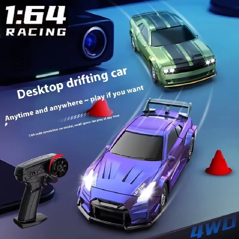 Rc Drift Car Kit - 1:64 Scale Remote Control Car Full