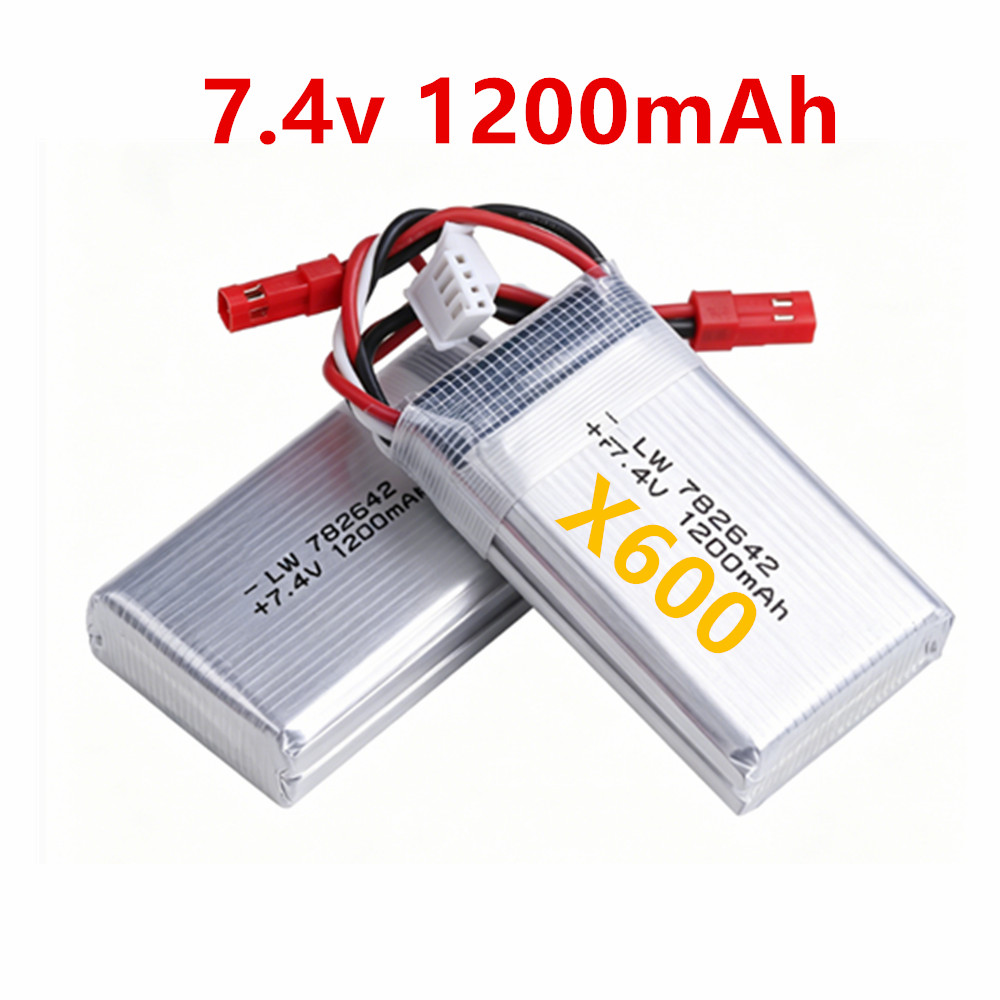 Drone Mjx Rc Technic - 7.4v 1200mAh Lipo Battery For MJX
