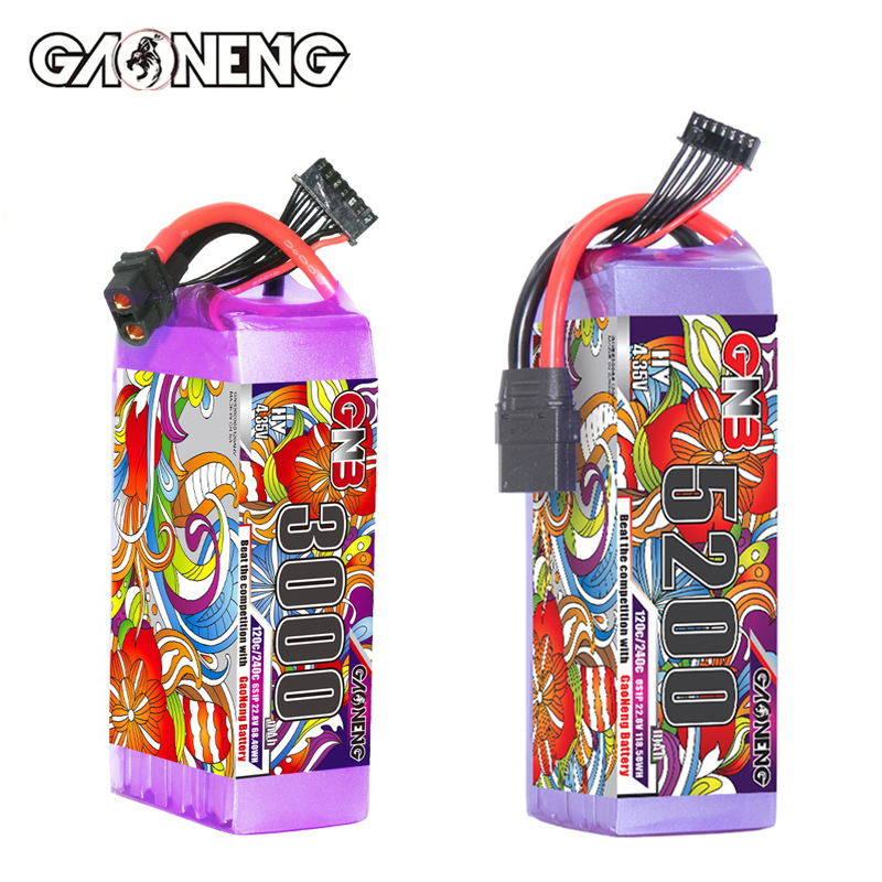 Analog Fpv Transmitter - GNB Lipo Battery 6S 22.8V 3000mAh
