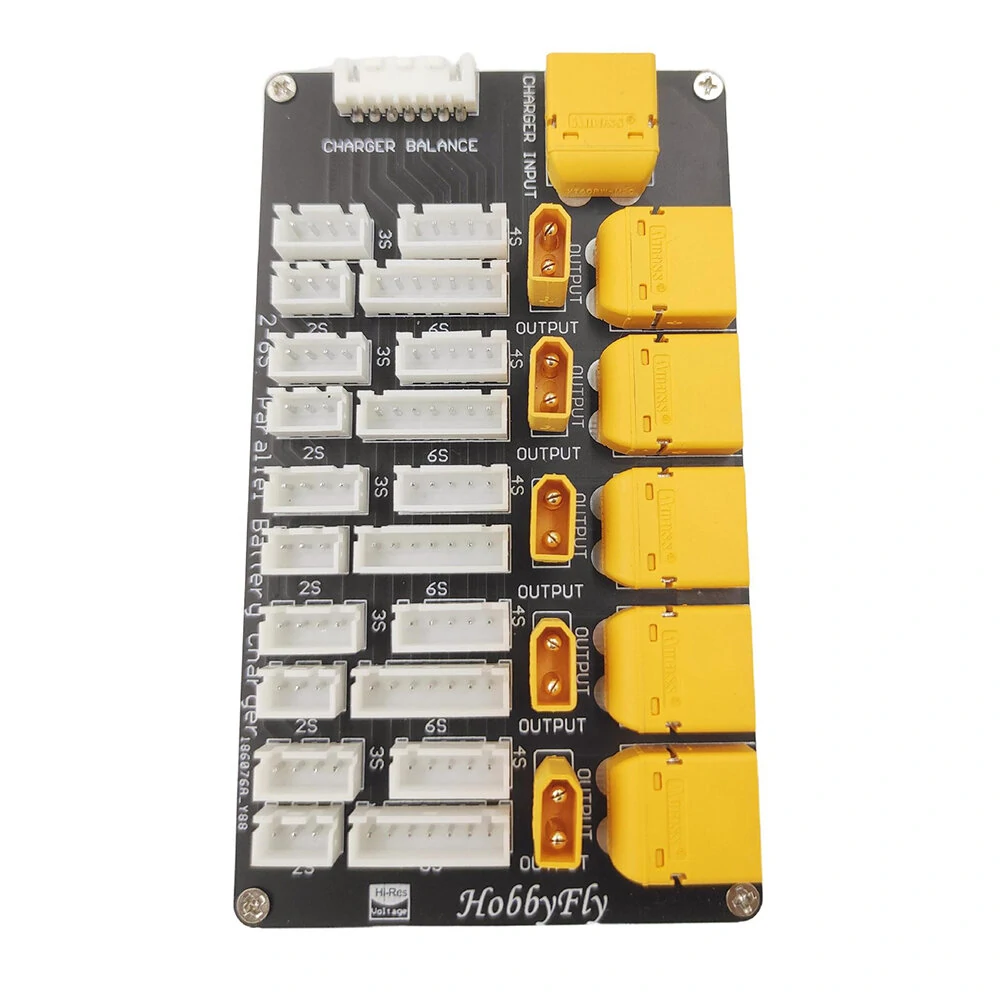 T60 XT30 Lipo Battery Parallel - Drone Rc Board ulasan dan harga