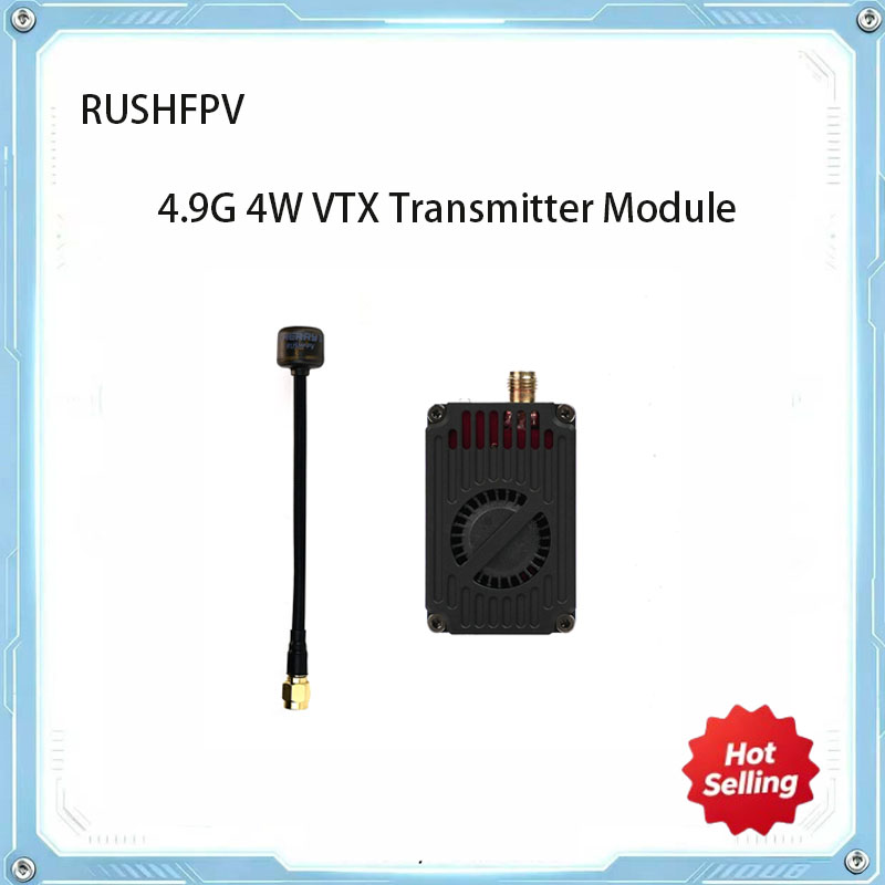 RUSHFPV 4.9GHz 4W VTX FPV Vide - Drone Rc Drone ulasan dan harga