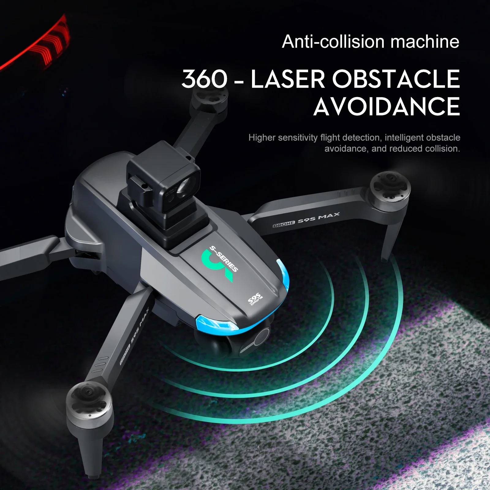 NEW S9S MAX MINI Drone 4K 2-Ax - Drone Z ulasan dan harga