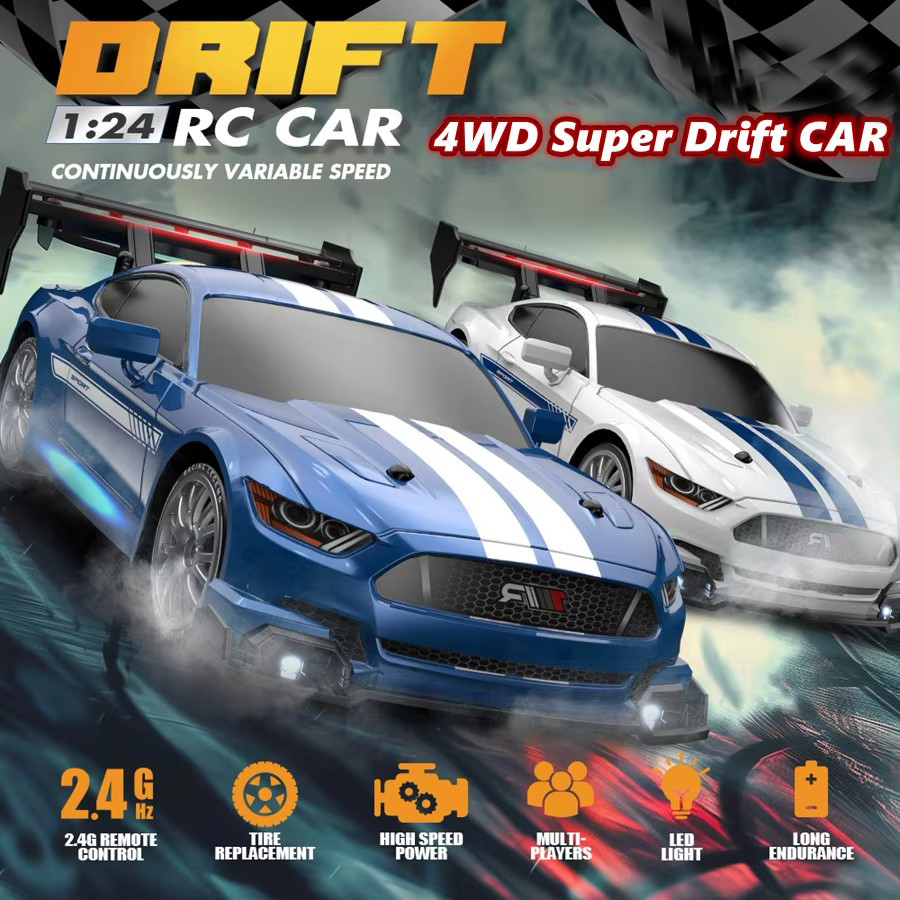 4WD Remote Control Car RC Drif - Rc Drift Car Kit ulasan dan harga
