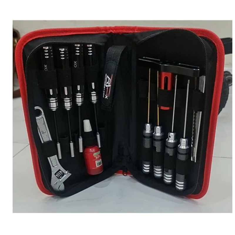 Repair Tool Zip Case Organizer - Drone Helicopter Rc ulasan dan harga
