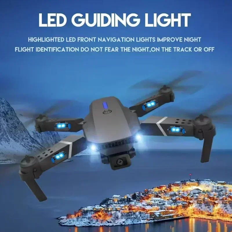 E88 Pro WIFI FPV Drone Wide An - Drone Rc App ulasan dan harga