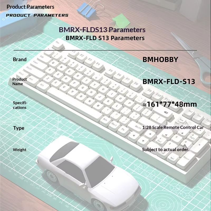 1/28 BMHOBBY BMRX FLD S13 Mini - Rc Drift Car Kit ulasan dan harga