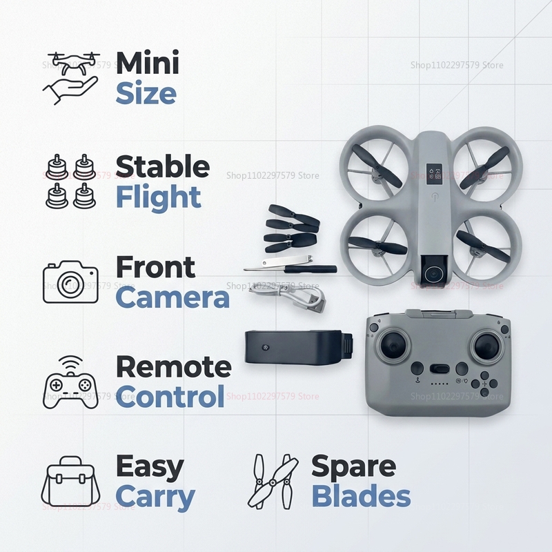 Mini Drone with 8K HD Camera F - Drone Z ulasan dan harga