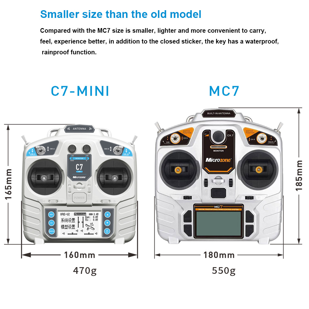 MicroZone MC7 Controller C7 MI - Drone Helicopter Rc ulasan dan harga