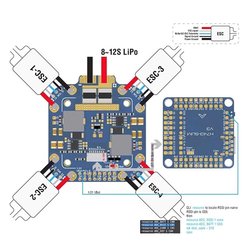 Y45A-For Matek System XCLASS P - Drone Rc Board ulasan dan harga