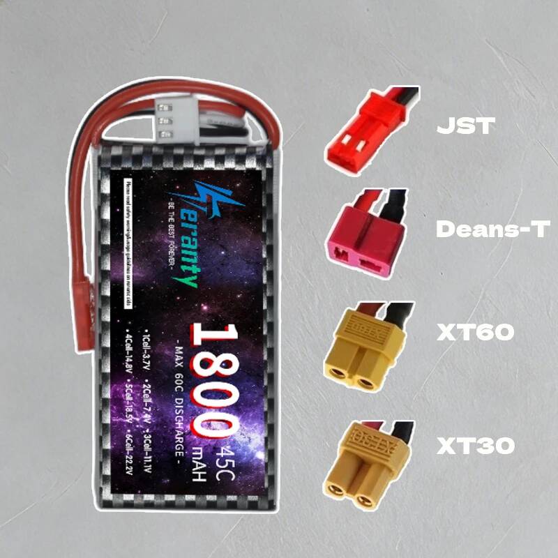 TERANTY 2S 3S 4S 1800mAh Lipo  - Drone Rcs ulasan dan harga