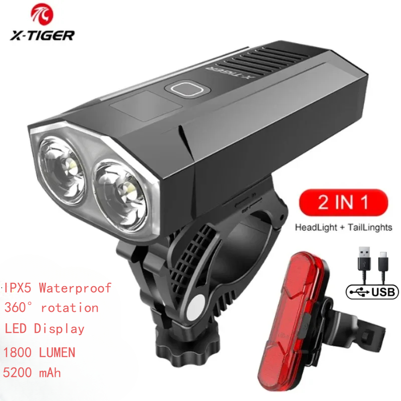 X-Tiger Bike Light Headlight B - Drone Keh Rc K11 Turbo ulasan dan harga