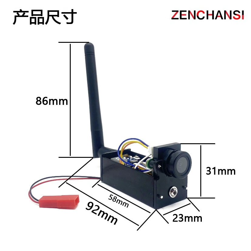 SLONWAKE FPV 5.8G 600mW adjust - Drone Rc With Camera ulasan dan harga