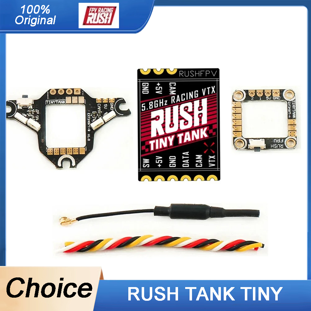 RUSHFPV Tiny Tank VTX 5.8GHz 3 - Analog Fpv Transmitter ulasan dan harga