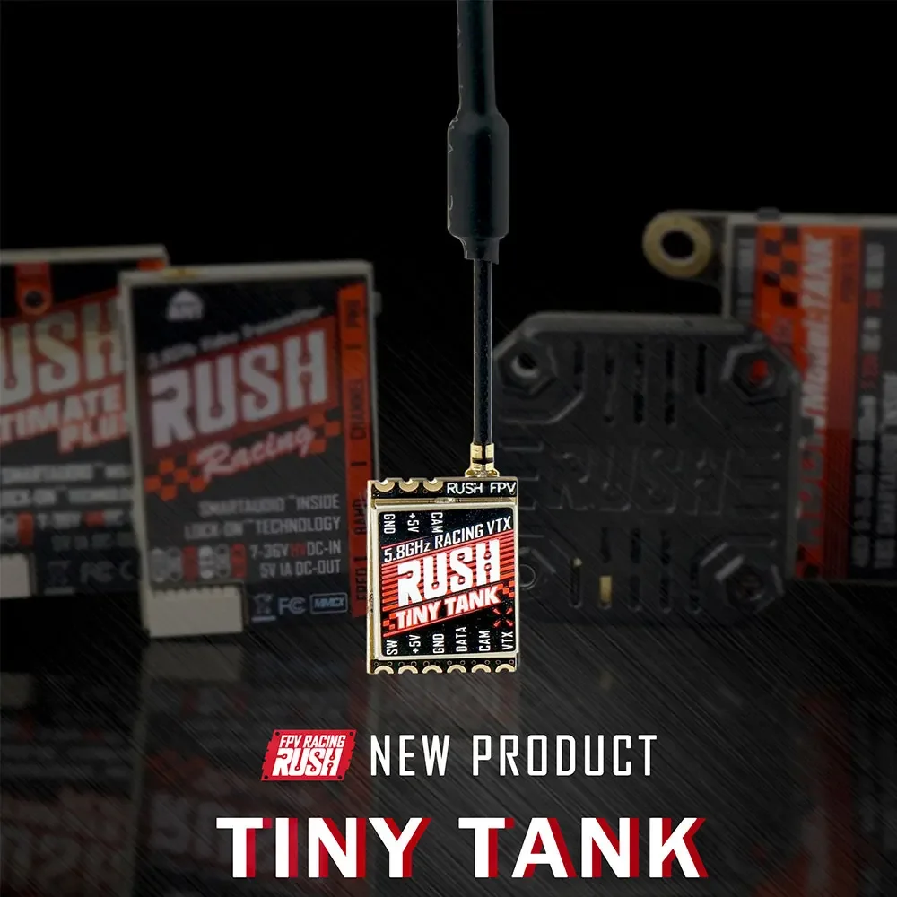 RUSHFPV Tiny Tank VTX 5.8GHz 3 - Analog Fpv Transmitter ulasan dan harga