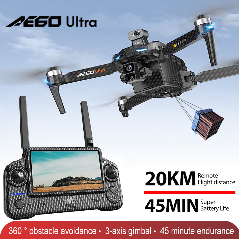 AE60 GPS Drone Professional 8K - Drone Rc App ulasan dan harga