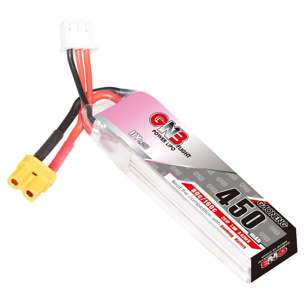 GNB LiPo Battery HV 2S 7.6V 45 - Analog Fpv Transmitter ulasan dan harga