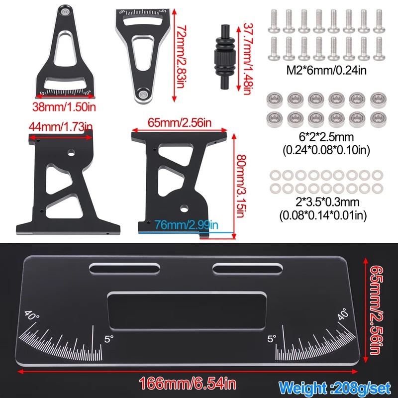 CNC Aluminum RC Chassis Setup  - Rc Drift Car Kit ulasan dan harga