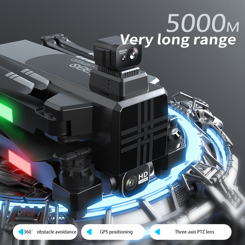 A380 Drone 4K HD Three Axis An - Drone Z ulasan dan harga