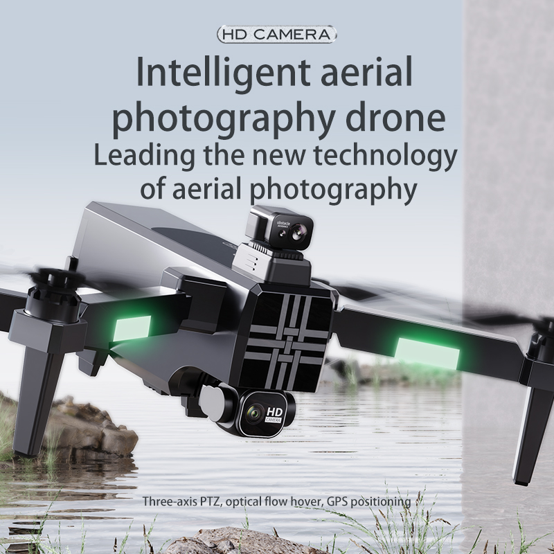 A380 Drone 4K HD Three Axis An - Drone Z ulasan dan harga