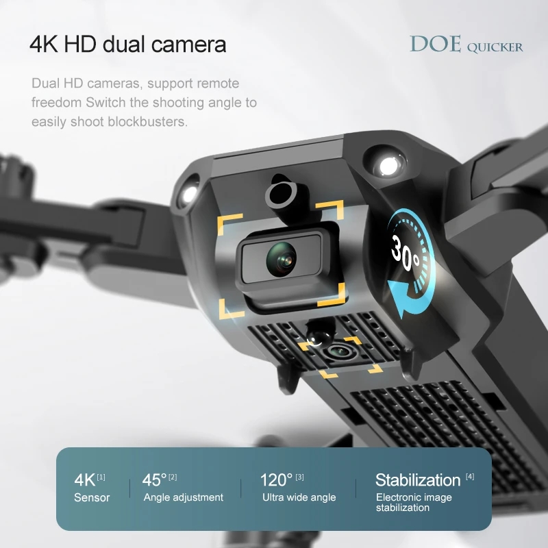 New 4DRC V23 Mini Drone 4K Pro - Drone Rc App ulasan dan harga