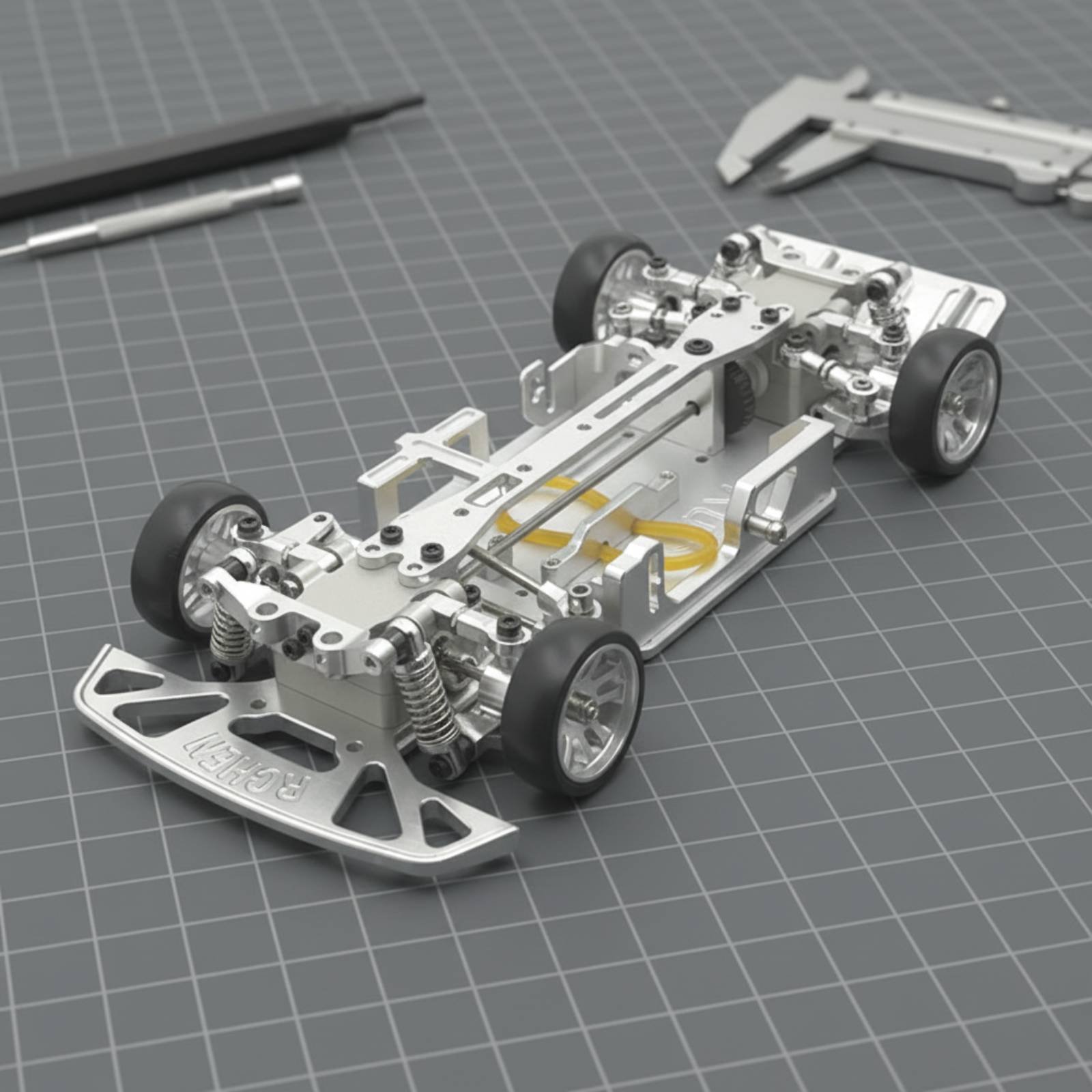 1/28 Scale RC Car Chassis Adju - Rc Drift Car Kit ulasan dan harga