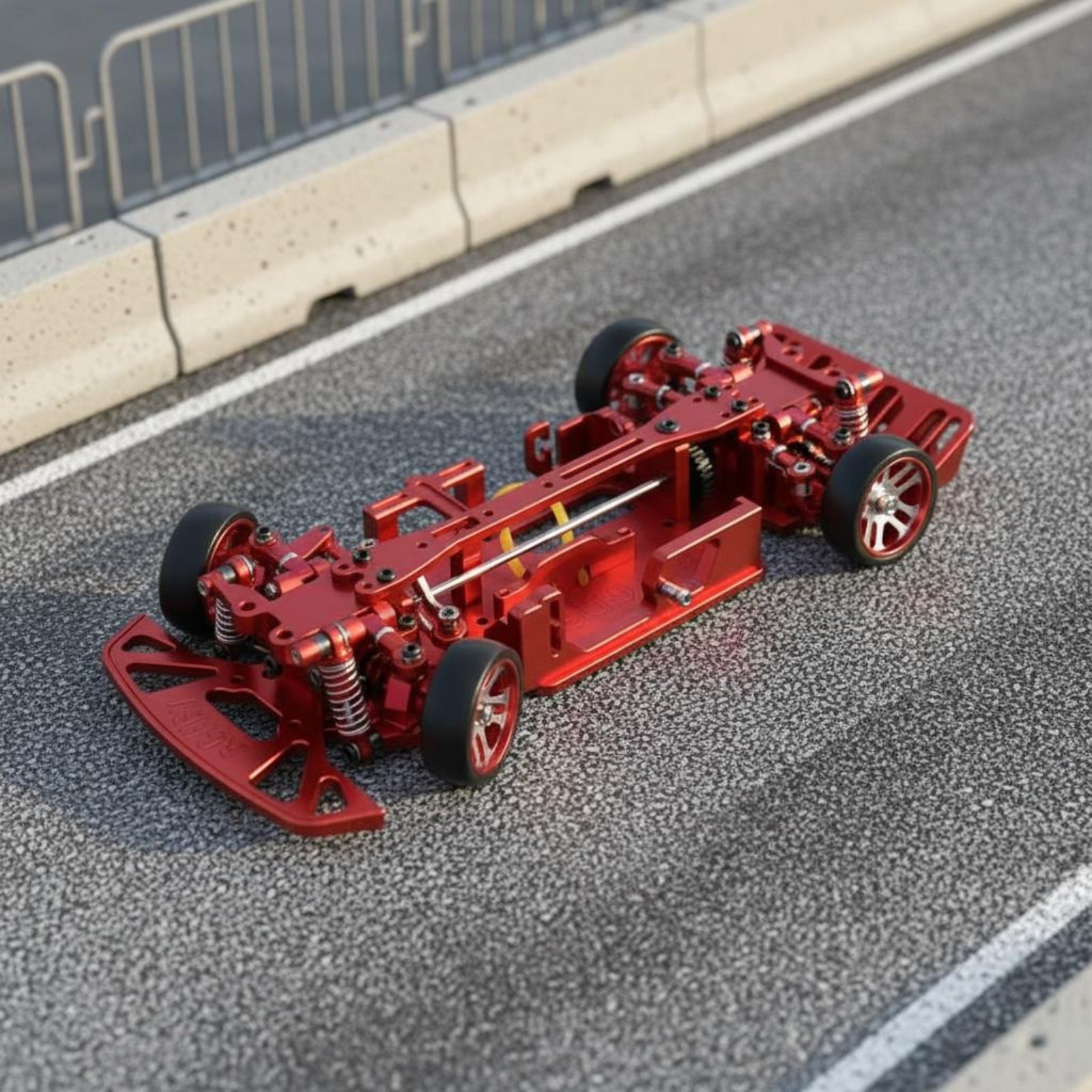 1/28 Scale RC Car Chassis Adju - Rc Drift Car Kit ulasan dan harga