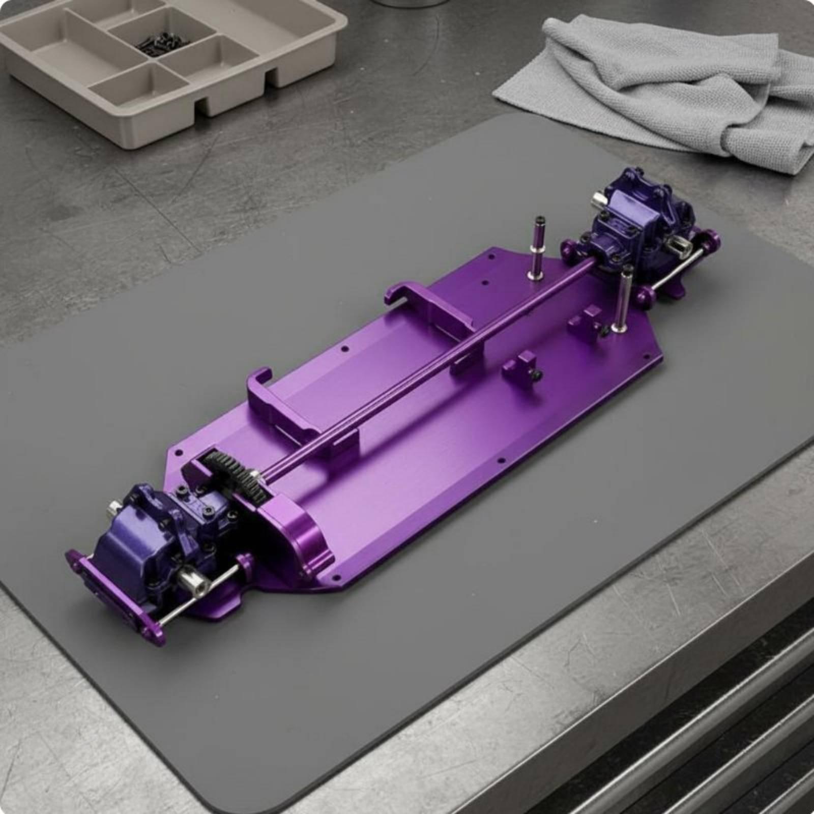Alloy Electric Car Frame Assem - Rc Drift Car Kit ulasan dan harga