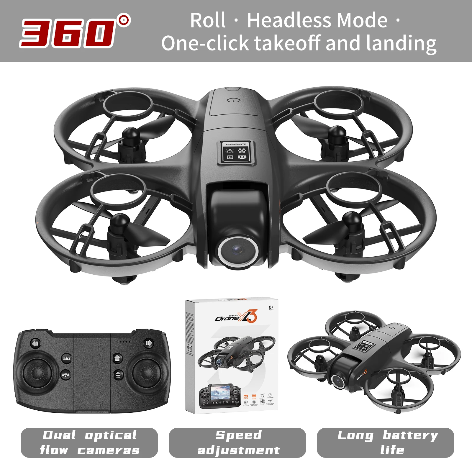 New YL3 RC Drone 8K 1080P Wide - Drone Rc Yl3 ulasan dan harga