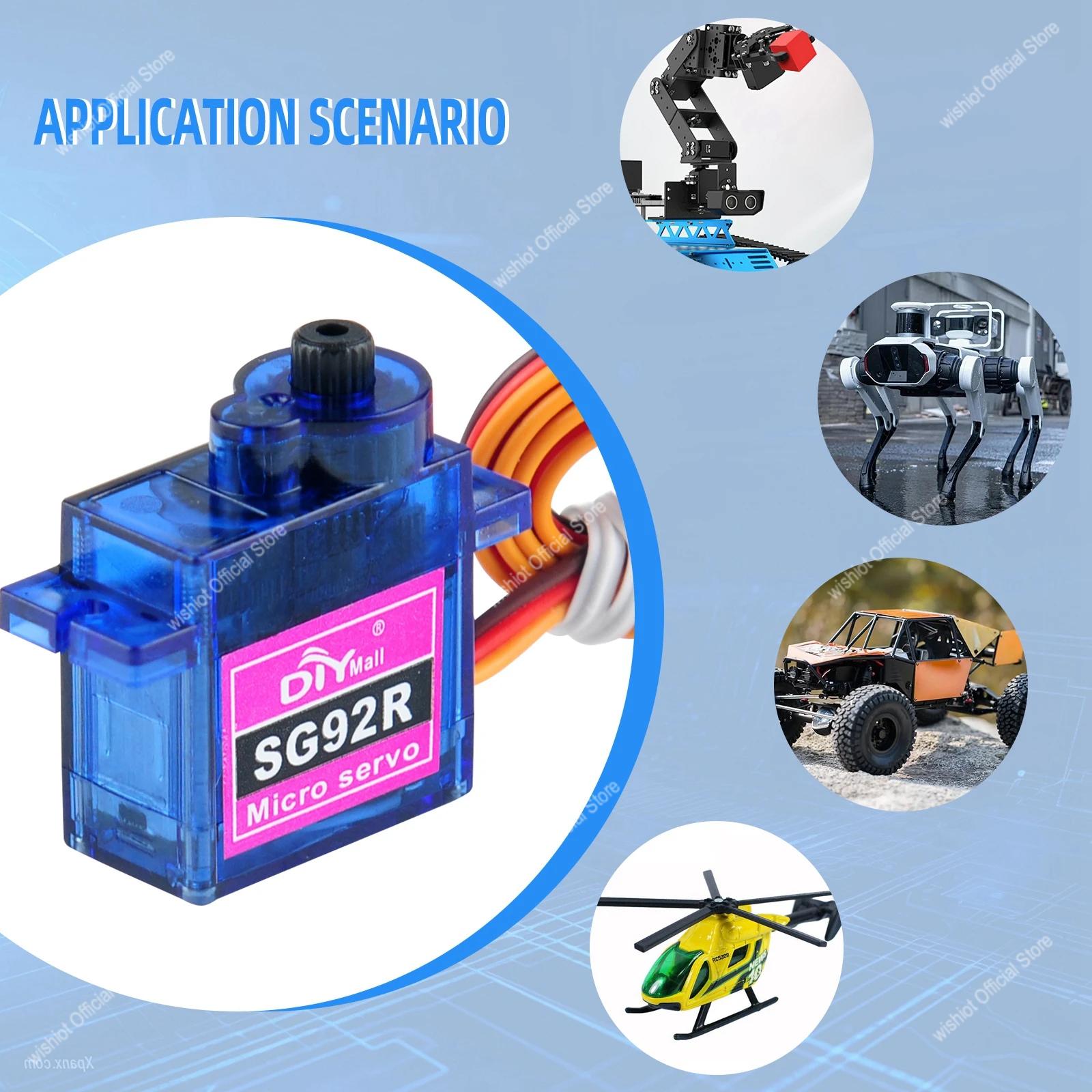 SG92R Micro Servo Motor 4.8-6V - Drone Rcs ulasan dan harga