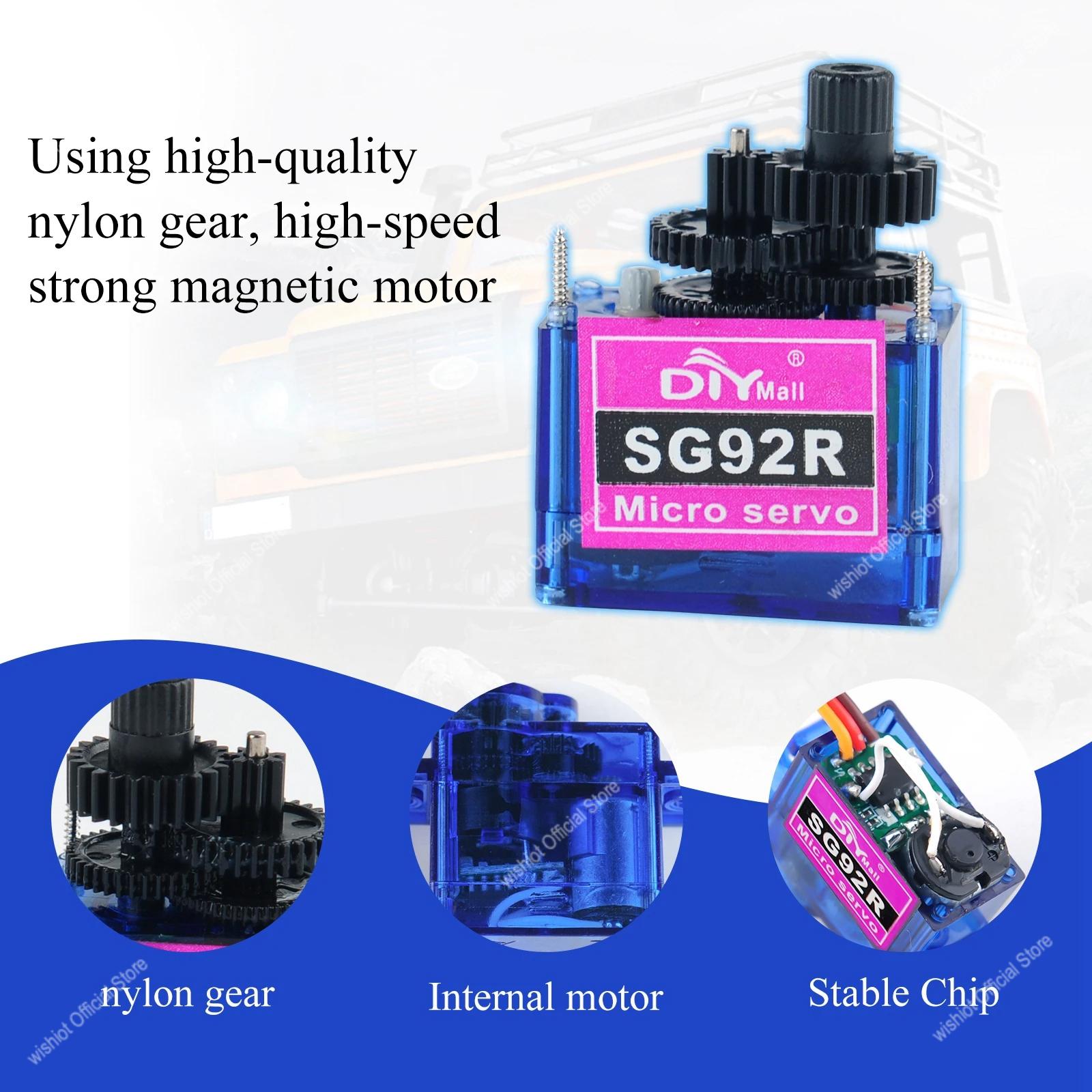 SG92R Micro Servo Motor 4.8-6V - Drone Rcs ulasan dan harga
