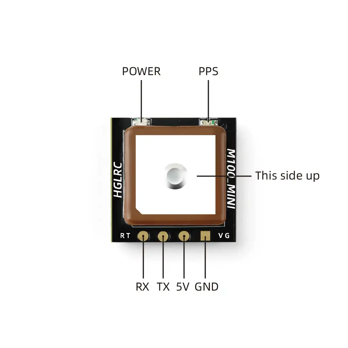 HGLRC M100 MINI GPS Module M10 - Drone Rcs ulasan dan harga
