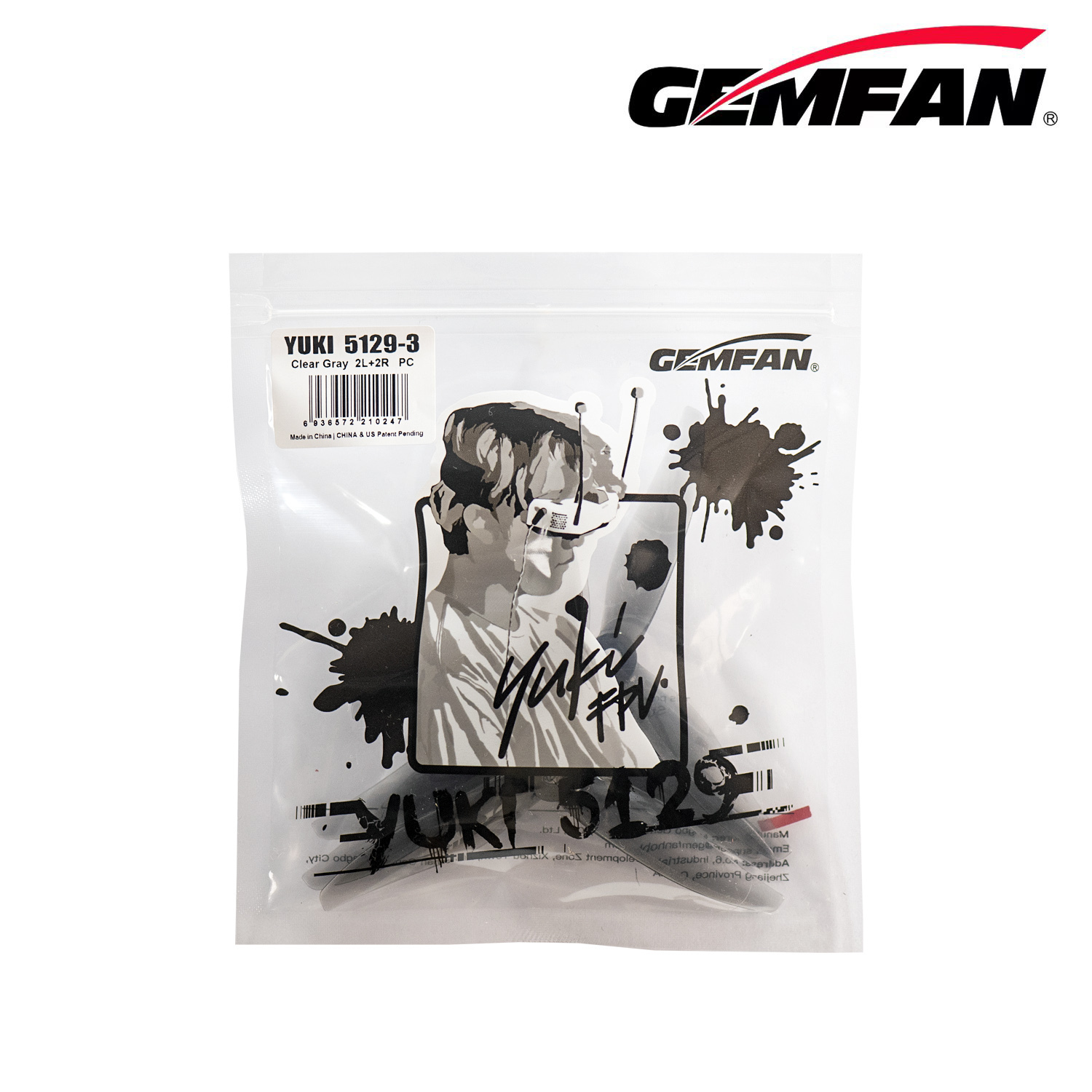 Gemfan 5129 5inch 3 Blade/tri- - Drone Helicopter Rc ulasan dan harga