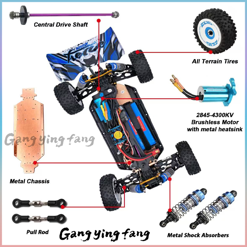 1/12 124017 Wltoys -V8  2.4G R - Rc Drift Car Kit ulasan dan harga