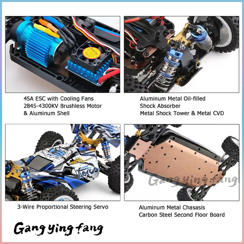 1/12 124017 Wltoys -V8  2.4G R - Rc Drift Car Kit ulasan dan harga